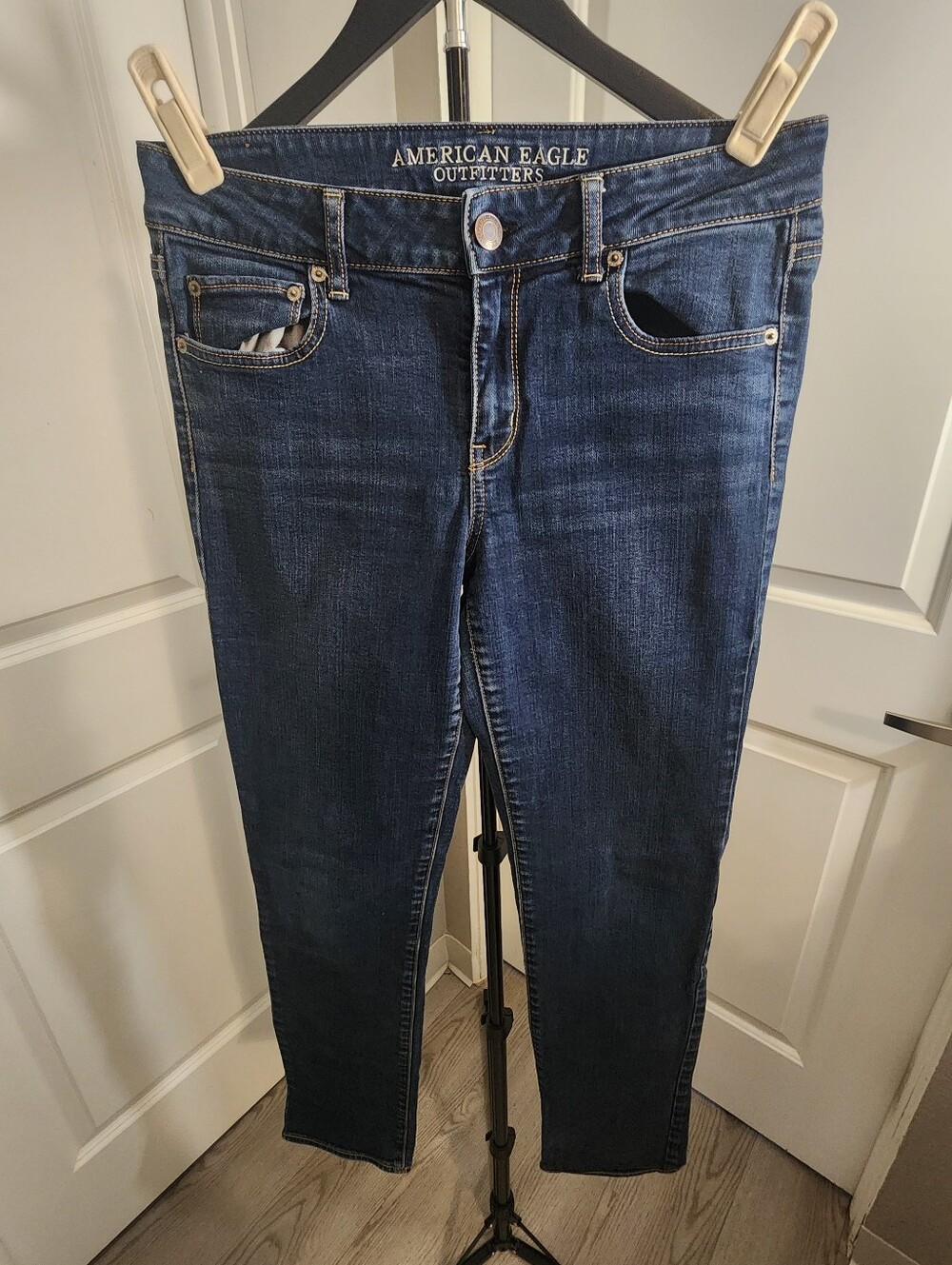 American Eagle Straight Jeans Size 10L